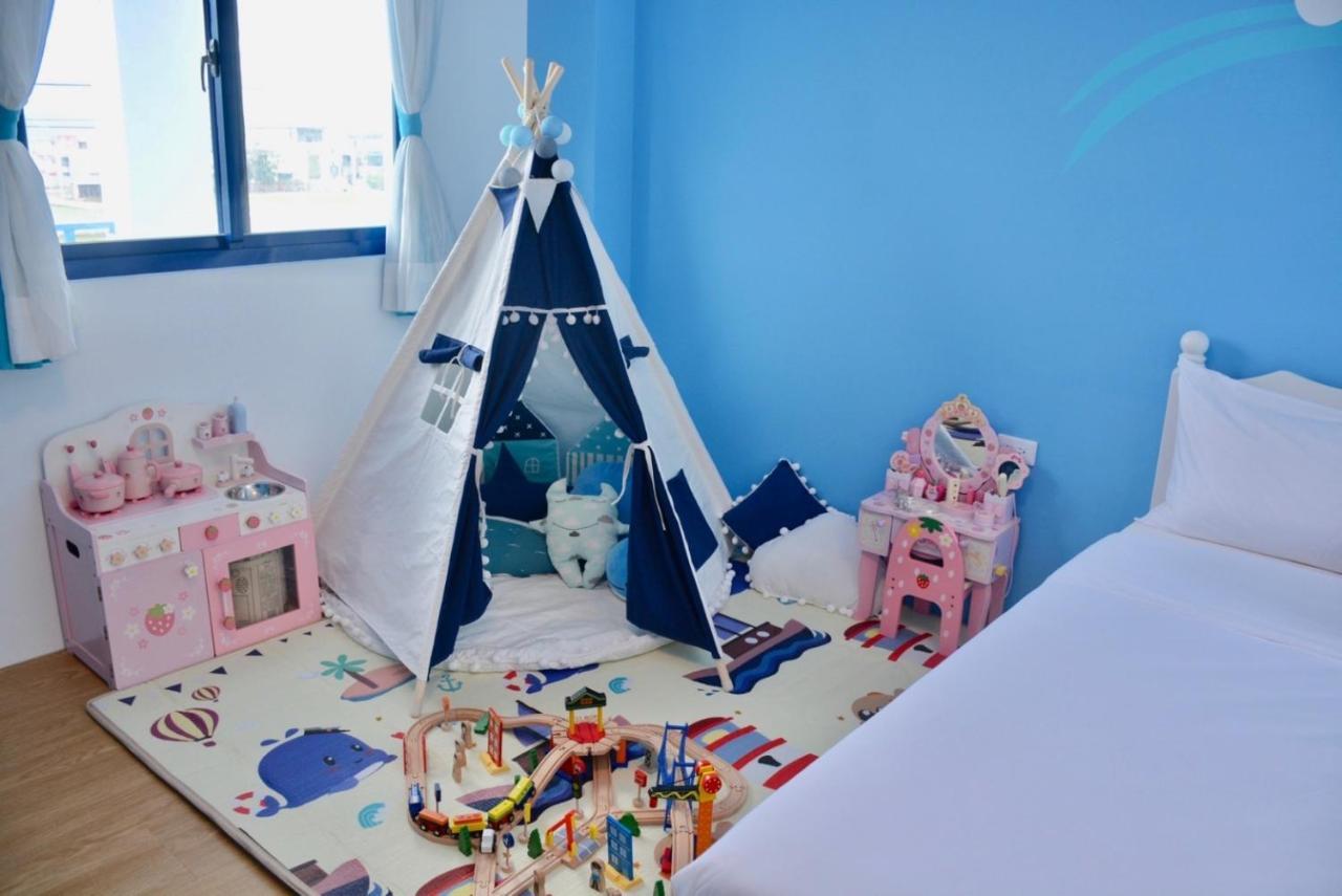 Blue And White Style Holiday B&B Guanshan Exterior foto